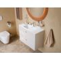 Uptrend Panarea 005SU6006 szafka 59.6x38.2x60 cm podumywalkowa wisząca czarna zdj.4