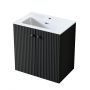 Uptrend Panarea 005SU6006 szafka 59.6x38.2x60 cm podumywalkowa wisząca czarna zdj.1