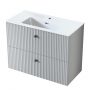 Uptrend Panarea 005SU8001 szafka 79.6x38.2x60 cm podumywalkowa wisząca szara zdj.1