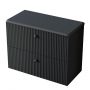 Uptrend Panarea 005SU8003 szafka 79.6x38.2x60 cm podumywalkowa wisząca czarna zdj.5