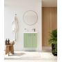 Uptrend Nook 010SU5506TR41366 umywalka z szafką i uchwytami 55 cm zieloną zdj.4