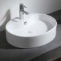 Uptrend Melia TR4031 umywalka 56x46 cm półokrągła biały zdj.6