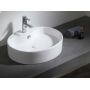 Uptrend Melia TR4031 umywalka 56x46 cm półokrągła biały zdj.5