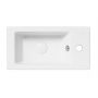 Uptrend Auris TR4127A umywalka 50x25.5 cm prostokątna biały zdj.3