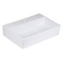Uptrend Corfu TR414 umywalka 51x36 cm prostokątna biały zdj.4