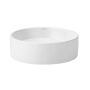 Uptrend Kaya TR4361 umywalka 35x11 cm okrągła nablatowa biała zdj.3