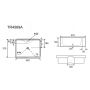 Uptrend Torvi TR4569A umywalka zdj.2
