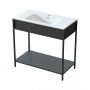 Uptrend Neva UP4530900 umywalka 90x46 cm prostokątna biały zdj.3