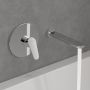 Villeroy & Boch O.Novo wylewka do baterii wannowa chrom TVT10450500061 zdj.4