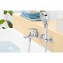 Villeroy & Boch O.Novo Start TVT10550111061 bateria wannowo-prysznicowa ścienna chrom zdj.3