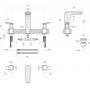 Villeroy & Boch Antao TVW11100100061 bateria umywalkowa stojąca chrom zdj.2