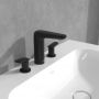 Villeroy & Boch Antao TVW111001000K5 bateria umywalkowa stojąca czarna zdj.3