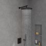 Villeroy & Boch Universal Showers TVC000003000K5 deszczownica 35x35 cm okrągła czarna zdj.6