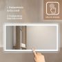 Venti Nicola 5907459662269 lustro 120x60 cm prostokątne z oświetleniem zdj.5
