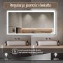Venti Nicola 5907459662269 lustro 120x60 cm prostokątne z oświetleniem zdj.7