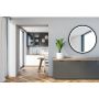 Venti Rund Led 5907459662467 lustro 80x80 cm okrągłe z oświetleniem czarny zdj.3
