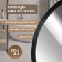 Venti Rund Led 5907459662467 lustro 80x80 cm okrągłe z oświetleniem czarny zdj.6