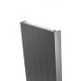 Kermi Vertiline VD PSV2L18400108XK grzejnik dekoracyjny 182x40.8 cm podłączenie dolne biały zdj.6