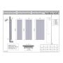 Kermi Vertiline VD PSV2L18400108XK grzejnik dekoracyjny 182x40.8 cm podłączenie dolne biały zdj.2
