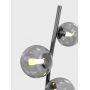 Wofi Nancy 3014905 lampa stojąca powyżej 6x3.5 W czarna-chrom zdj.4