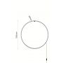 Aviano Scopello 4025102M lampa ścienna 1x18 W czarny zdj.2