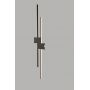 Aviano Linealo 42020410 lampa ścienna 4x25 W czarny zdj.2