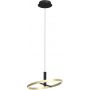 Wofi Brest lampa wisząca 1x19 W czarna 6016-104L zdj.1