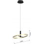 Wofi Brest lampa wisząca 1x19 W czarna 6016-104L zdj.2