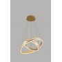 Aviano Vivies 62010215 lampa wisząca 2x54 W złota zdj.2