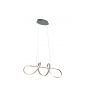 Aviano Trevance 62030106 lampa wisząca 1x56 W szary/popielaty zdj.1