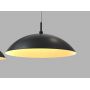 Wofi Rosskoff lampa wisząca 3x9,7 W czarna 7001-304 zdj.4