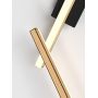 Aviano Rimini 7021506 lampa podsufitowa 5x11.4 W czarna-drewno zdj.4