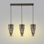 Aviano Grans 72110310 lampa wisząca 3x W czarna-chrom zdj.2