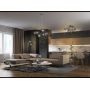 Aviano Nancy 8014205 lampa stołowa 2x3.5 W czarna-chrom zdj.4