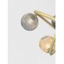 Aviano Metz 8015204 lampa stołowa 2x3.5 W złota zdj.4