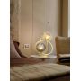 Aviano Metz 8015204 lampa stołowa 2x3.5 W złota zdj.5