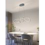 Aviano Trevance 62030106 lampa wisząca 1x56 W szary/popielaty zdj.4