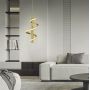 Aviano Claret 62090115 lampa wisząca 1x9 W złota zdj.4