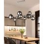 Aviano Sevilla 92140410 lampa podsufitowa 4x3 W czarna-chrom zdj.5