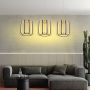 Aviano Xara 62100110 lampa wisząca 1x17 W czarna-złota zdj.7