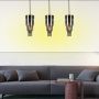 Aviano Grans 62110110 lampa wisząca 1x W czarna-chrom zdj.7