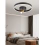 Aviano Pignano 92060110 lampa podsufitowa 2x18 W czarna-złota zdj.5
