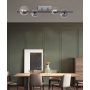 Aviano Sevilla 92140410 lampa podsufitowa 4x3 W czarna-chrom zdj.6