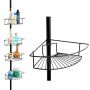 YokaHome Scopic SCOPICXLBLK półka narożna 28.5 cm czarna zdj.5