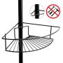 YokaHome Scopic SCOPICXLBLK półka narożna 28.5 cm czarna zdj.6