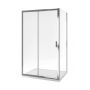 Actima Seria 201 KAAC1806900LP ścianka prysznicowa 90 cm chrom połysk/szkło przezroczyste zdj.1