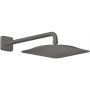 Axor Citterio C 28790340 deszczownica z ramieniem 27x27 cm kwadratowa czarna zdj.1