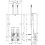 Axor 35363180 element podtynkowy do deszczownicy zdj.2