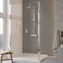 Besco Eco-N EN90195C ścianka prysznicowa walk-in 90 cm zdj.4