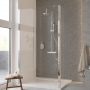 Besco Eco-N EN100195C ścianka prysznicowa walk-in 100 cm zdj.4